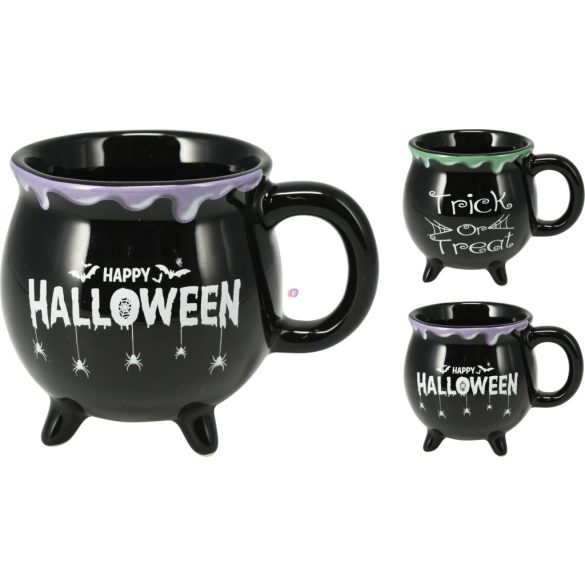 XL Halloween mintás bögre  3D üst  4 dl