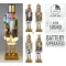 LED-es Luxury Diótörő figura zenélő, arany 57 cm, 4 féle