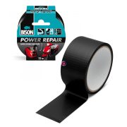   BISON Power Repair szöveterősített ragasztószalag - fekete - 10 m