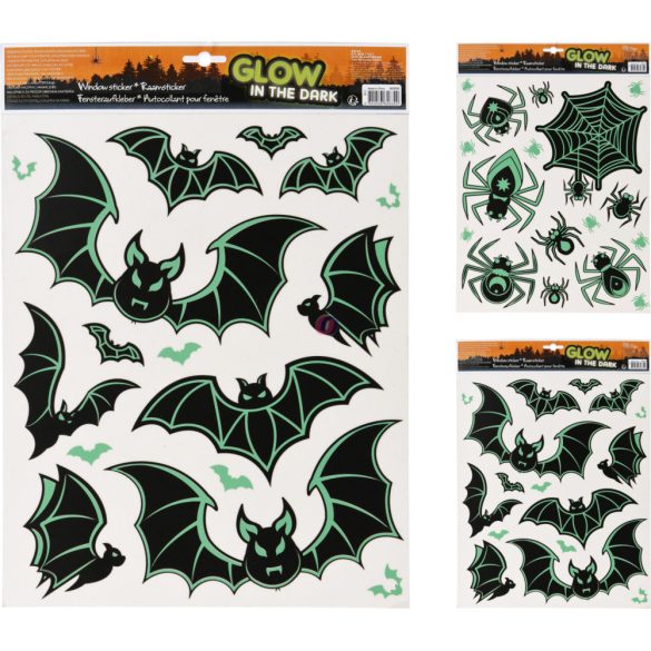 XL Halloweeni Ablakmatrica 2 féle választható 30x42 cm