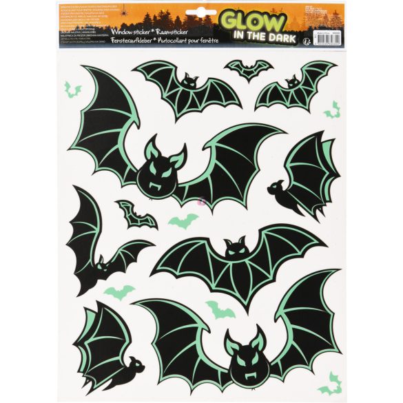 XL Halloweeni Ablakmatrica 2 féle választható 30x42 cm