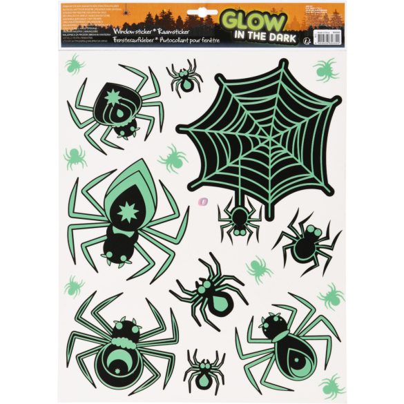 XL Halloweeni Ablakmatrica 2 féle választható 30x42 cm