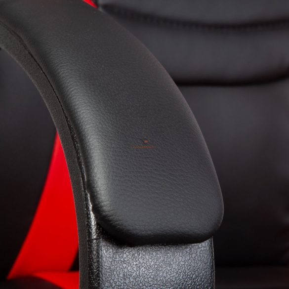 Prémium Gamer szék forgószék piros-fekete