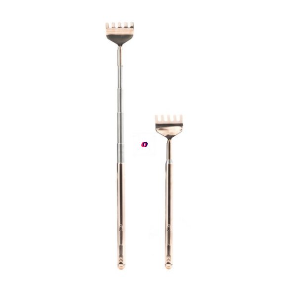 Teleszkópos hátvakaró réz 50cm