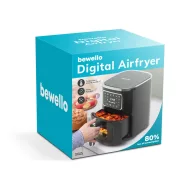   Bewello Air Fryer digitális olaj néllküli forró levegős fritőz 5 L