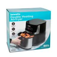   Olaj nélküli fritőz - XXL - alul-felül fűtőszálas - 230V - 7,5L