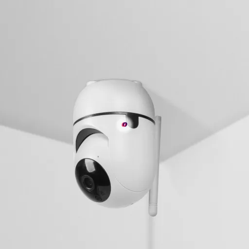 HD Kamerás bébiőr Smart biztonsági kamera WiFi, 1080p, 360°-ban forgatható