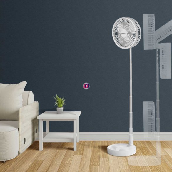 Akkumulátoros ventilátor összecsukható 4800 mAh
