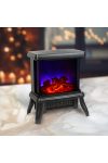 Elektromos kandalló - 180° - hősugárzó + LED - 36 x 21,5 x 36 cm