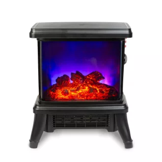   Elektromos kandalló - 180° - hősugárzó + LED - 36 x 21,5 x 36 cm