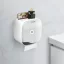 WC-papír tartó szekrény - fehér - 200 x 130 x 205 mm