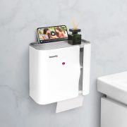 XL WC-papír tartó szekrény - fehér - 248 x 130 x 230 mm