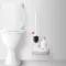 Fali és álló WC kefe szett tárolóval - 225 x 100 x 135 mm