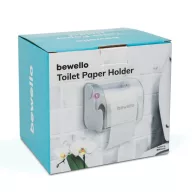 WC-papír tartó - fehér - 145 x 130 x 123 mm - fehér