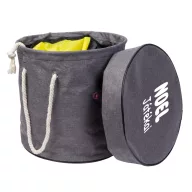   Egyedi feliratos, Összehúzható játéktároló szőnyeg - Ø135 cm