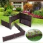 Pro garden Rattan hatású magaságyás 4 részes szett