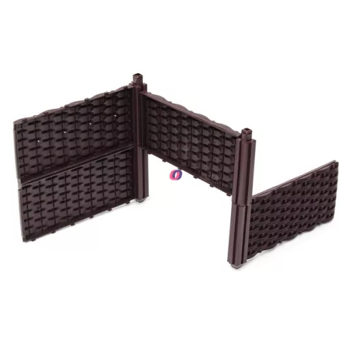 Pro garden Rattan hatású magaságyás 4 részes szett