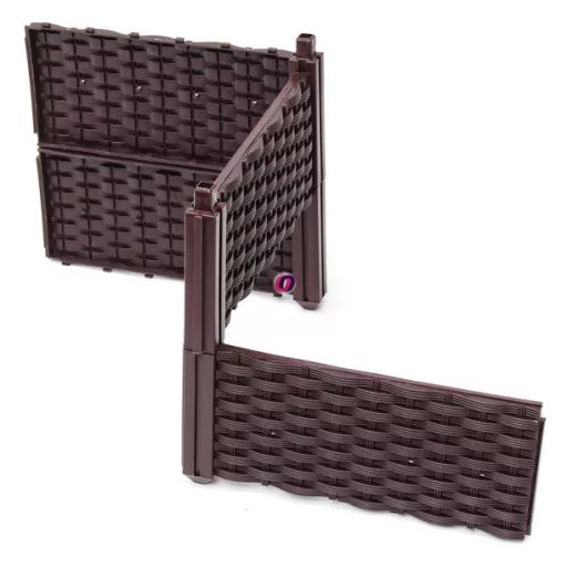 Pro garden Rattan hatású magaságyás 4 részes szett