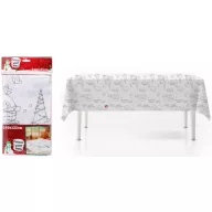   DIY karácsonyi csomagolópapír, szinezhető asztalterítő színezhető 30x250 cm