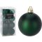 Premium collection dísz műanyag zöld 5cm 16 db-os karácsonyfa gömb szett