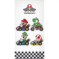   Super Mario „Grand Prix” fürdőlepedő / strand törölköző – 70 × 140 cm