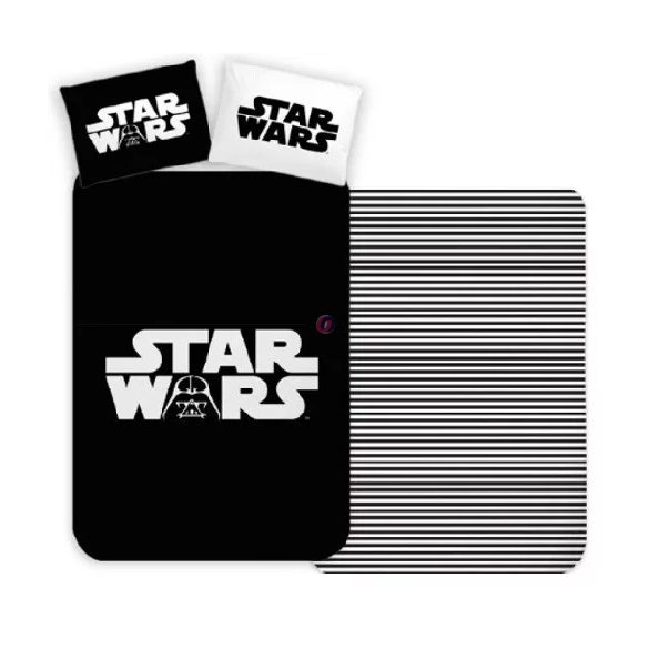Star Wars „Black” ágyneműhuzat szett – 140 × 200 cm + 70 × 90 cm