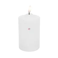   Élethű LED-es adventi gyertya időzítővel, kültéri/ beltéri  12,5 cm