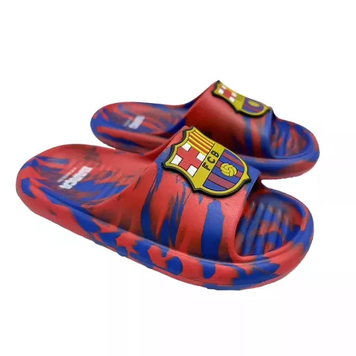 Barcelona strandpapucs gyerek méret piros-kék
