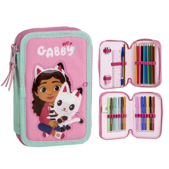 Gabby's Dollhouse, Gabi babaháza tolltartó töltött 2 emeletes