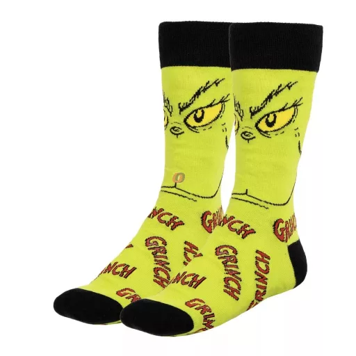 GRINCH® 3 db-os Karácsonyi zokni szett 38-45 méret Díszdobozban