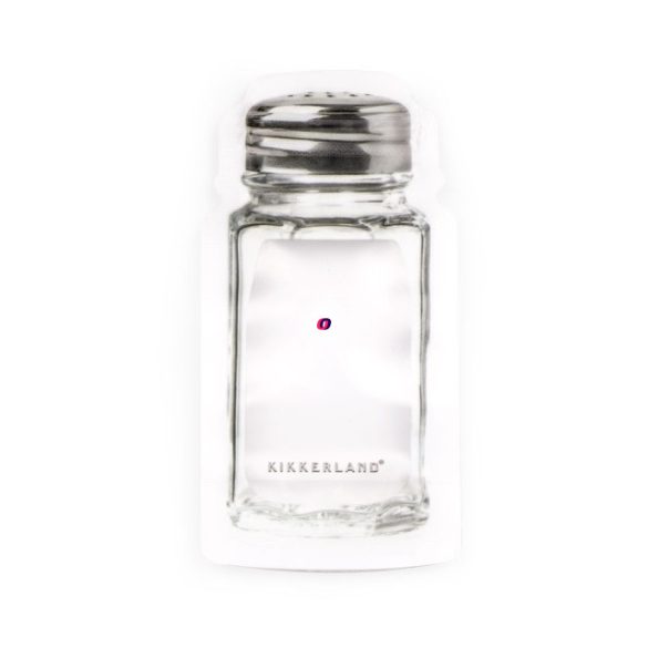 Üveg formájú só és borstartó