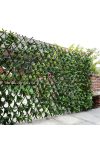 Pro garden Belátásgátló borostyán levelekkel állítható 90x180 cm térelválasztó
