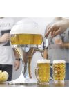 Sörcsap állvány, Italadagoló jégtartóval, csappal 3,5l