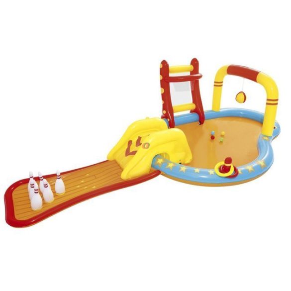 Bestway Bowling Felfújható vizi játszótér medence 435 x 213 x 117 cm