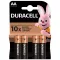 Duracell Basic Ceruza Elem AA 4 db-os bliszter 1,5