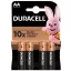 Duracell Basic Ceruza Elem AA 4 db-os bliszter 1,5