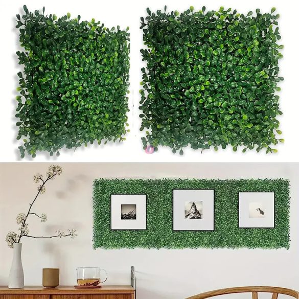 Buxus zöld fal 25x25cm négyzet