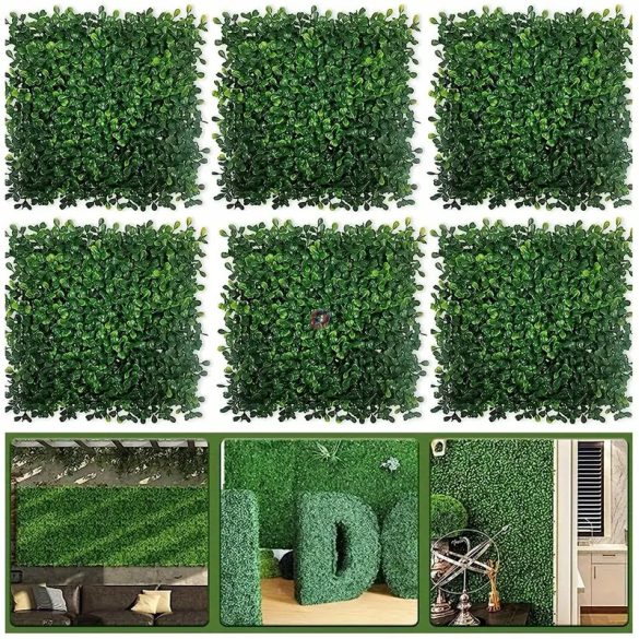 Buxus zöld fal 25x25cm négyzet