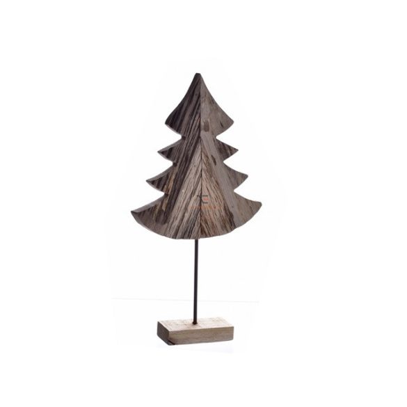 Fenyőfa fa 47cm natúr karácsonyi asztaldísz