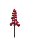 Betűző bogyós polyfoam 23cm piros 5db/cs őszi dekorációs kellék