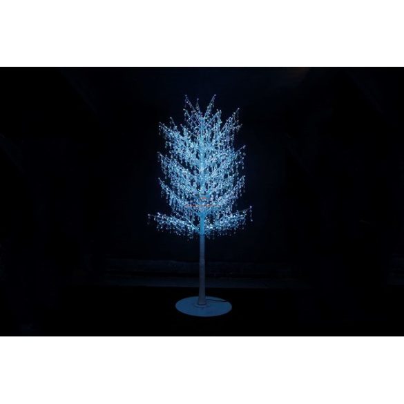 Fa fényfűzér 896 db izzóból, talppal 2,2m meleg fehér karácsonyi LED figura
