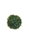 Selyemvirág Buxus gömb műanyag 12cm zöld őszi dísz