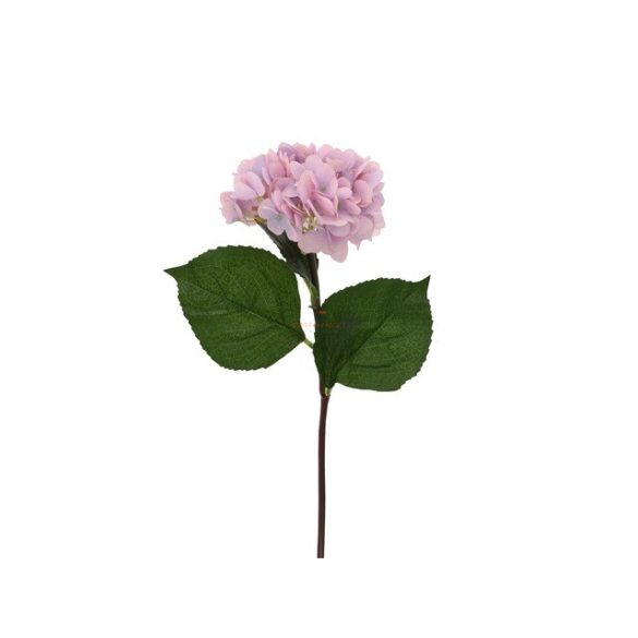 Selyemvirág Hortenzia műanyag 48cm lila