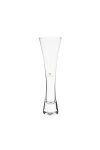 Üveg váza egy szálas 7,5x6x21,5cm