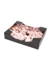 Rózsafej polyfoam 2,5x2,5 rózsaszín mix 120  db-os szett