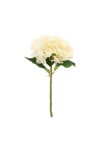 Selyemvirág Hortenzia 36cm krém