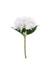 Selyemvirág Hortenzia 36cm fehér