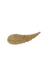 Angyal szárny öntapadós poly 5,8x1,8x0,5cm arany glitteres 6 db / szett karácsonyi dekorációs kellék