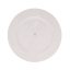 Tányér kerek műanyag 28x28x2cm fehér
