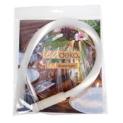   Fiberhair ledes vízálló csokor kiegészítő 60 cm meleg fehér